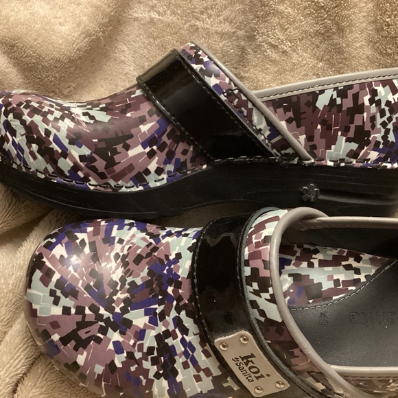 SANITA KOI Danish Clogs Size 40 Nurse Waitress 9-9.5 Shoes - Picture 7 of 8